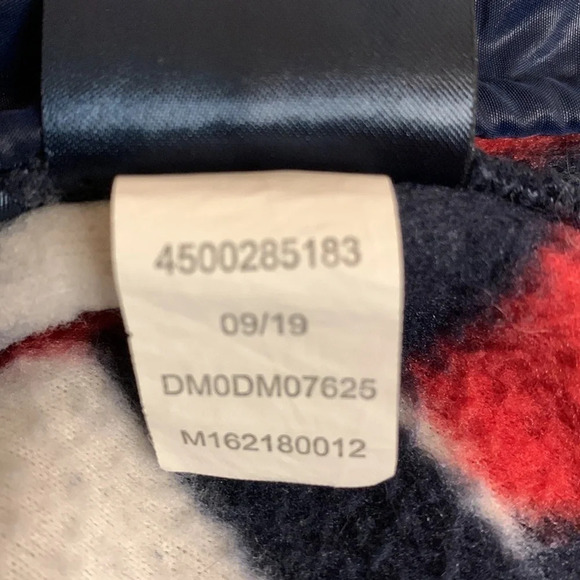 Tommy Hilfiger Tommy Jeans Sport Tech Denim Men's Cozy Rare 1/4 zip Fleece - Picture 14 of 15